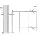 Serre-câble à tension automatique MX1 pour arrêt sur piquet de tête - Pour câble Ø 1,8 mm à 3,2 mm