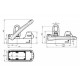 Aimant de levage ALFRA TML250 œil articulé 250 kg/plat ép. 10, ép. Mini 2