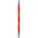 Elingue textile plate standard B2D 4 BANDES PORTEUSES avec 2 boucles restreintes - Capacité 2 t à 50 t