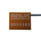 Câble d'identification Ø2,5x250 avec boitier ALU 26x22x6 mm
