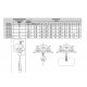 Pince à tôles CROSBY IPU10S multiposition - Capacité 0,5 t à 12 t
