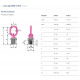 Anneau de levage rotatif femelle RUD VWBM - Filetage ISO M12, M16 & M20