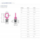 Anneau de levage rotatif femelle RUD VWBM - Filetage ISO M12, M16 & M20