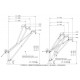COTES - Potence ALUMINIUM POTALU amovible 0t3/0t5/0t6 (AVEC treuil)