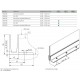 Profilé au sol 1.0 en Aluminium, habitat et bureaux / 0.6 kN 