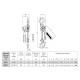 Mini-palan manuel à levier à chaîne MPL - Capacité 0,25 t et 0,5 t