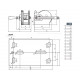 Treuil de LEVAGE 20AFD cap10m câb Ø8 (sanscâb) 1t18/0t65