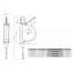 Rappel de charges RCSB - Capacité 0,5 kg à 2 kg