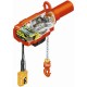 Palan électrique à chaîne ELEPHANT ALPHA EAMPVP avec chariot libre monophasé 220 Volts avec vitesse de levage VARIABLE - Capacité 0,15 t à 0,5 t