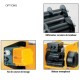 Treuil électrique à câble RPE 230 V Monophasé et 400 V Triphasé - Capacité 0,25 t à 2 t