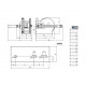 Treuil de LEVAGE 4AFMD cap. 8m câble Ø3 (SANS câble) 0t19/0t08