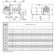 Treuil électrique à câble LB - 220V Monophasé et 380V Triphasé - Capacité 0,125 t à 3,2 t