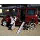 ABS-F - Rails de chargement en aluminium repliables en 2 parties - Capacité 300 kg à 500 kg - Longueur 1,5 m à 3 m