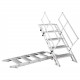 B-1-00331 Echelle réglable hauteur 490 mm minimum et 1100 mm maximum, pour 740 mm de largeur