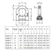 Anneau de levage arqué à étrier à souder RUD VLBS - Capacité 1,5 t à 16 t