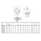 Anneau de levage rotatif femelle RUD StarPoint VRM - Filetage ISO M6 à M30 