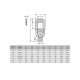 Anneau de levage / Main de levage RBH - Capacité 1,3 t à 45 t