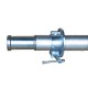 Axe de bobine de câble TOURNANT sur paliers lisses en aluminium (ATA) - Ø 75 mm