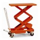 BS050D - Table élévatrice mobile manuelle 500 kg double ciseaux