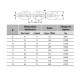 Chaîne calibrée polie pour transmission GRADE 80 (non NFE) - Ø 8x31 mm à 18x64 mm