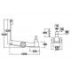 Cric hydropneumatique 60 / 30 / 18 T - H mini 180 mm, maxi 418 mm