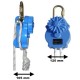 Derope™ standard descendeur, 1 pers. : 400m-150 kg, 2 pers. : 125m-225 kg