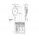 Equilibreur de charge YFS - Capacité 0,5 kg à 3 kg 