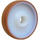 Roue avec corps POLYAMIDE et bandage en POLYURETHANE injecté - Force 100 kg à 550 kg
