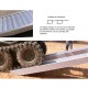 AVSS 150 - Rampes de chargement en aluminium pour roues à bandages & chenilles acier - Capacité 3220 kg à 7710 kg par paire - Longueur 2,68 m à 5,08 m