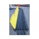 DS 090 - Passages de câbles ou de tuyaux en polyuréthane - Capacité 6000 kg - Passage de câbles 5 canaux 3 x Ø 60 mm et 2 x Ø 55 mm