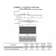 DC 040 - Passages de câbles ou de tuyaux en polyuréthane - Capacité 500 kg - Passage de câbles 3 canaux Ø 30 mm et 4 canaux Ø 22 mm ou 5 canaux Ø 22 mm (avec partie inférieure)