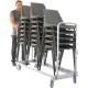 800*7610 - Chariot porte chaises pliables ou empilables