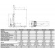 Gerbeur semi électrique SEH - Capacité 1000 kg, hauteur de levée de 1600 mm à 3300 mm