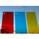 Lanières PVC COLOREES transparentes largeur 150 mm à 300 mm - Rouleaux de 50 m