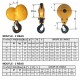 Moufles de palan PMD 1, 2 et 3 réas - Capacité 1 t à 50 t