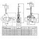 Pince de levage NX MULTI-POSITIONS à prise automatique et mors non marquants - Capacité 0,5 t à 1,5 t