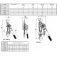 Palan manuel à levier à chaîne PL - Capacité 0,75 t à 6 t