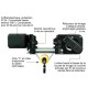 Palan électrique à câble et kit de pont eurobloc VM pour charge de 2 000 à 12 500 kg