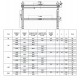 Palonnier aluminium en H fixe PAHF - Capacité 0,125 t à 2 t