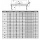 Palonnier aluminium monopoutre REGLABLE PAMR - Capacité 0,125 t à 2 t