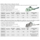 Grenouilles / Serre-câble de tirage pour câbles ISOLÉS, ALU, ALMELEC-ALU, ALMELEC-ACIER (Default)