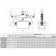 Pince de levage PB pour charges à faces parallèles - Capacité 0,5 t à 3 t
