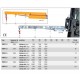 Potence de chariot fixe HORIZONTALE fixe PCHF - Capacité 1 t à 5 t