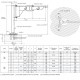 Potence sur colonne à rotation 180° + 300° PFA avec flèche articulée - Capacité 0,125 t et 0,25 t