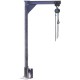 Potence amovible VEP 250 kg en acier galvanisé ou inox pour traitements des eaux - Portée 1 m