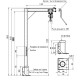 Potence amovible VEP 250 kg en acier galvanisé ou inox pour traitements des eaux - Portée 1 m