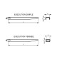 Rallonges de fourches fermées (RS) / ouvertes (RF) - Pour fourches de largeur 80 mm à 160 mm