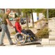Passage d’obstacles en aluminium avec grip antidérapant - Capacité 300 kg - Longueurs 0,50 m et 0,80 m
