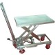 Table élévatrice mobile manuelle INOX VHM - Capacité 100 kg