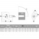 tableau point d'ancrage antichute PE.SEB rotatif - METRIC